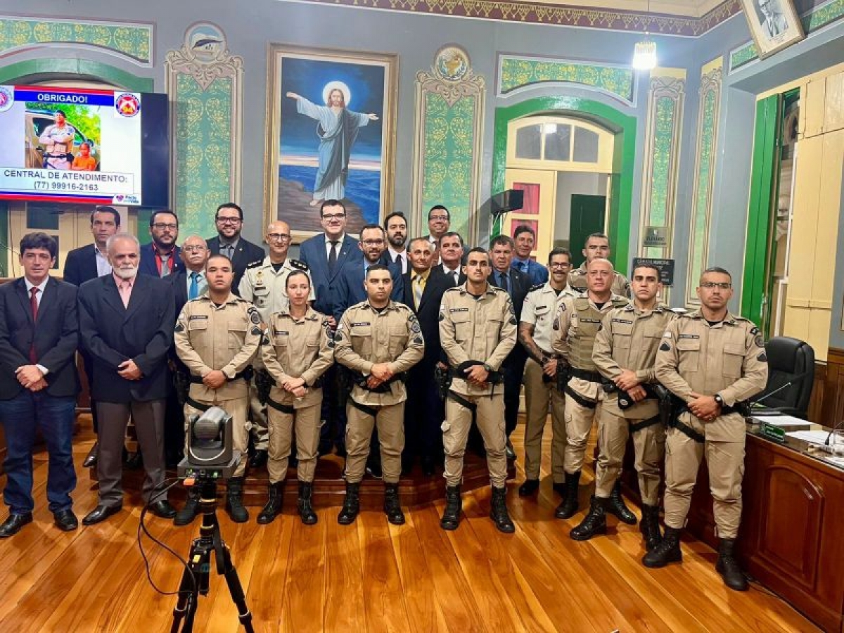94ª CIPM apresenta balanço de 2025 na Câmara de Vereadores de Caetité — imagem 2